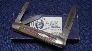 Case Classic 1990 Bone 6391 Large Whittler Knife - NIB