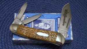 Case Classic 1991 Green Bone G63043 1/2 Whittler Knife - NIB