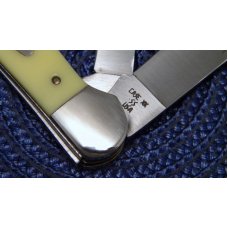 Case XX SS USA 3 Dot (1987) Yellow 3249 Copperhead Knife Case XX SS USA 3 Dot (1987) Yellow 3249 Copperhead Knife
