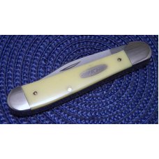 Case XX SS USA 3 Dot (1987) Yellow 3249 Copperhead Knife Case XX SS USA 3 Dot (1987) Yellow 3249 Copperhead Knife