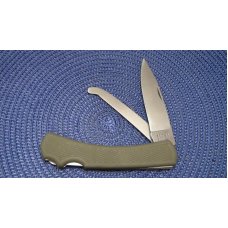 Western USA Stainless WR262D Dual Lockback Knife & Pouch - NIB Western USA Stainless WR262D Dual Lockback Knife & Pouch - NIB