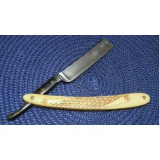 Schmidt & Ziegler Remscheid Germany Fancy Handle Tortoise Shell Covered Tang Autocrat Straight Razor Schmidt & Ziegler Remscheid Germany Fancy Handle Tortoise Shell Covered Tang Autocrat Straight Razor
