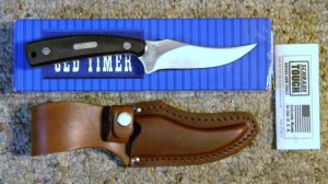 Schrade USA 152OT Sharpfinger Fixed Blade Knife w/Sheath - NIB