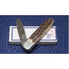 Hen & Rooster Bertram Germany CM-6 Stag Folding Pocket Knife - NIB Hen & Rooster Bertram Germany CM-6 Stag Folding Pocket Knife - NIB