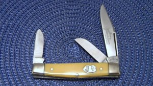Jim Bowie Germany (German Eye) Premium Quality Hand Made Yellow Stockman Knife
