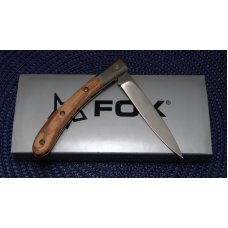Fox Knives Made in Italy 271 OL Fox Elite Range Wood Linerlock Knife - NIB
