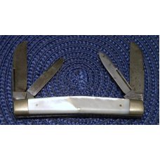 Mar-Cal Germany (Rare Hen & Rooster Stamp) Pearl Congress Knife c.1971