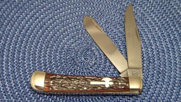 Battle Axe Brand Shouse & Hardin Germany Bone Trapper Knife Battle Axe Brand Shouse & Hardin Germany Bone Trapper Knife