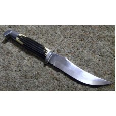 Queen Steel #77 Imitation Winterbottom Bone Fixed Blade Sheath Knife Queen Steel #77 Imitation Winterbottom Bone Fixed Blade Sheath Knife