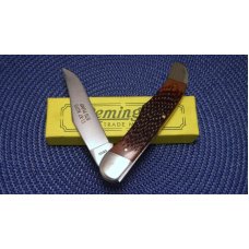 Remington 1990 Shotgun Commemorative Delrin Folding Hunter Knife - NIB Remington 1990 Shotgun Commemorative Delrin Folding Hunter Knife - NIB