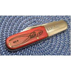 John Primble Belknap USA Wood BG-8 Barlow Knife 8Th Edition Blue Grass Commemorative- NIB