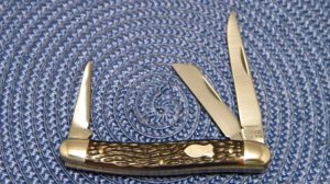 Schrade USA Delrin 899 Slim Premium Stockman Knife