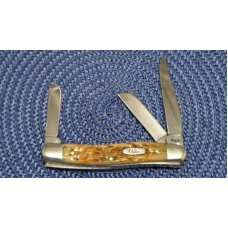 Case XX USA 2009 Bone 6318 SS Stockman Knife - NIB