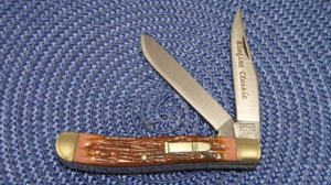 Camillus New York USA Delrin 22LR2 1993 Rimfire Classic Slimline Trapper Knife