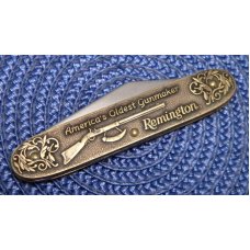 Remington USA 18890 Metal Handle Folding 1 Blade Knife - NIB 