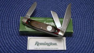 Remington USA R15 Wood Stockman Knife - NIB 