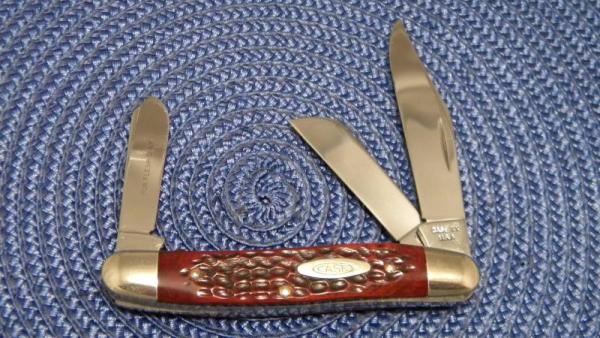 Case XX USA 4 Dot (1976) Bone 6347 HP Stockman Knife Case XX USA 4 Dot (1976) Bone 6347 HP Stockman Knife