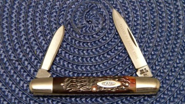 Case XX Stainless USA 7 Dot (1973) Bone 06263 SSP Tested XX Razor Edge Eisenhower Knife
