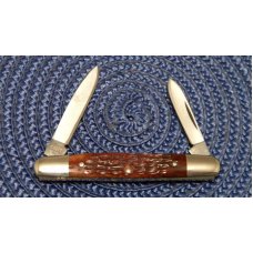 Case XX Stainless USA 7 Dot (1973) Bone 06263 SSP Tested XX Razor Edge Eisenhower Knife