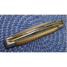 Case XX USA 1 Dot (1979) Customized Gold Lip Pearl 6220 Fileworked Peanut Knife