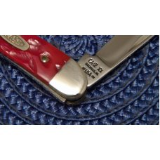 Case XX USA 1991 Dark Red Bone DR62109X SS Baby Copperhead Knife - NIB Case XX USA 1991 Dark Red Bone DR62109X SS Baby Copperhead Knife - NIB