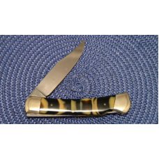 Bulldog Brand Solingen Germany Coon Stripe Celluloid Bulldog Brand Solingen Germany Coon Stripe Celluloid