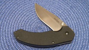 Kershaw KAI Japan 1750 (Marked 1745) Lahar  Folding Tactical Linerlock Knife
