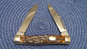 John Primble Belknap HDW & MFG Co. 4987 Bone Moose Knife - c.1940-1968