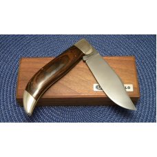Case XX USA 7 Dot (1973) Wood P172 Buffalo Clasp Knife - NIB Case XX USA 7 Dot (1973) Wood P172 Buffalo Clasp Knife - NIB
