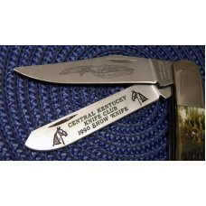 Parker Edwards Jacksonville AL 1423-2 Bone Trapper Knife c.1990 - NIB Parker Edwards Jacksonville AL 1423-2 Bone Trapper Knife c.1990 - NIB