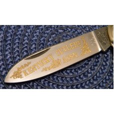Fight'n Rooster Germany Pearl 4 Blade Canoe 1987 Kentucky Cutlery Assn. Club Knife