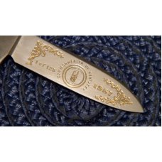 Fight'n Rooster Germany Pearl 4 Blade Canoe 1987 Kentucky Cutlery Assn. Club Knife