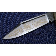 Fight'n Rooster Germany Pearl 3 Backspring Whittler 1992 Kentucky Cutlery Assn. Club Knife