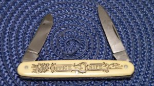 John Primble Belknap HDW & MFG Co. 5900 Imitation Ivory Office Knife - c.1940-1968