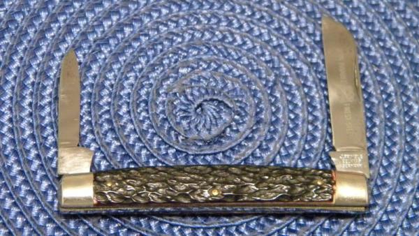 J Primble Belknap Germany 5222 Bone Half Congress Knife - c.1955 J Primble Belknap Germany 5222 Bone Half Congress Knife - c.1955