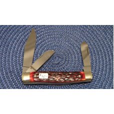 John Primble Belknap Inc. Lou. KY Solingen Germany 404 B Red Bone Stockman Knife John Primble Belknap Inc. Lou. KY Solingen Germany 404 B Red Bone Stockman Knife
