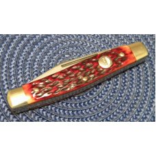 John Primble Belknap Inc. Lou. KY Solingen Germany 404 B Red Bone Stockman Knife John Primble Belknap Inc. Lou. KY Solingen Germany 404 B Red Bone Stockman Knife