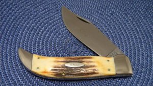 Case XX USA 4 Dot (1976) Stag 5172 SSP Razor Edge Clasp Knife