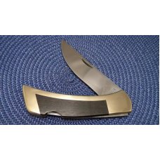 Gerber USA Wood/Brass Folding Sportsman 3 Lockback Knife & Pouch Gerber USA Wood/Brass Folding Sportsman 3 Lockback Knife & Pouch