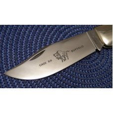 Case XX USA 4 Dot (1976) Wood P172 Buffalo Clasp Knife - NIB Case XX USA 4 Dot (1976) Wood P172 Buffalo Clasp Knife - NIB