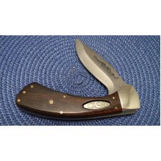 Case XX SS USA 9 Dot (1981) Wood Sidewinder Side Release Lockblade Knife - NIB