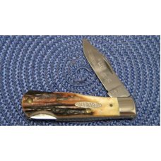 Ka-Bar USA Stainless 1186 Stag Lockback Knife Ka-Bar Knife Collectors Club - NIB Ka-Bar USA Stainless 1186 Stag Lockback Knife Ka-Bar Knife Collectors Club - NIB