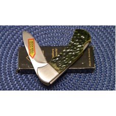 Puma Germany Stainless P220700GB Green Bone 4 Star Mini Folding Lockback Knife c.2002 - NIB Puma Germany Stainless P220700GB Green Bone 4 Star Mini Folding Lockback Knife c.2002 - NIB