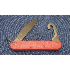Camillus New York USA Orange Paratrooper Switchblade Knife