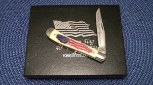 Schrade + USA SC503 40th Anniversary Old Glory Special Edition Linerlock Knife - NIB