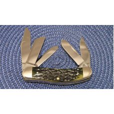 Case XX SS USA 2012 Bone T.B. 6539 SS Tony Bose 5 Blade Sowbelly Knife Case XX SS USA 2012 Bone T.B. 6539 SS Tony Bose 5 Blade Sowbelly Knife