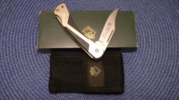 Puma Germany 232265 Major Lockback Knife c.2003 - NIB Puma Germany 232265 Major Lockback Knife c.2003 - NIB