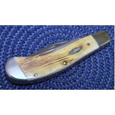 Case XX USA 2009 Burnt White Bone T.B. 62110 SS Tony Bose Saddlehorn Knife - NIB Case XX USA 2009 Burnt White Bone T.B. 62110 SS Tony Bose Saddlehorn Knife - NIB