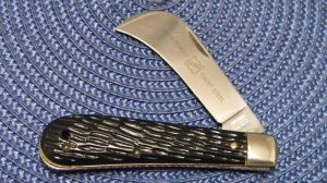 John Primble Belknap HDW & MFG Co. 700 Delrin Hawkbill Knife - c.1940-1968