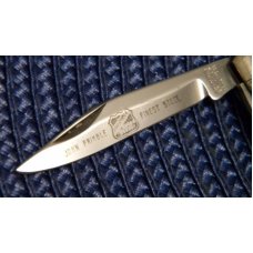 John Primble Belknap HDW & MFG Co. 4927 Delrin 2 Blade Stockman Knife - c.1940-1968 John Primble Belknap HDW & MFG Co. 4927 Delrin 2 Blade Stockman Knife - c.1940-1968